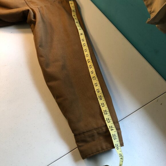 Vintage Dickies Light Brown Jacket, Sherpa-Lined, Size Large - Picture 6 of 12